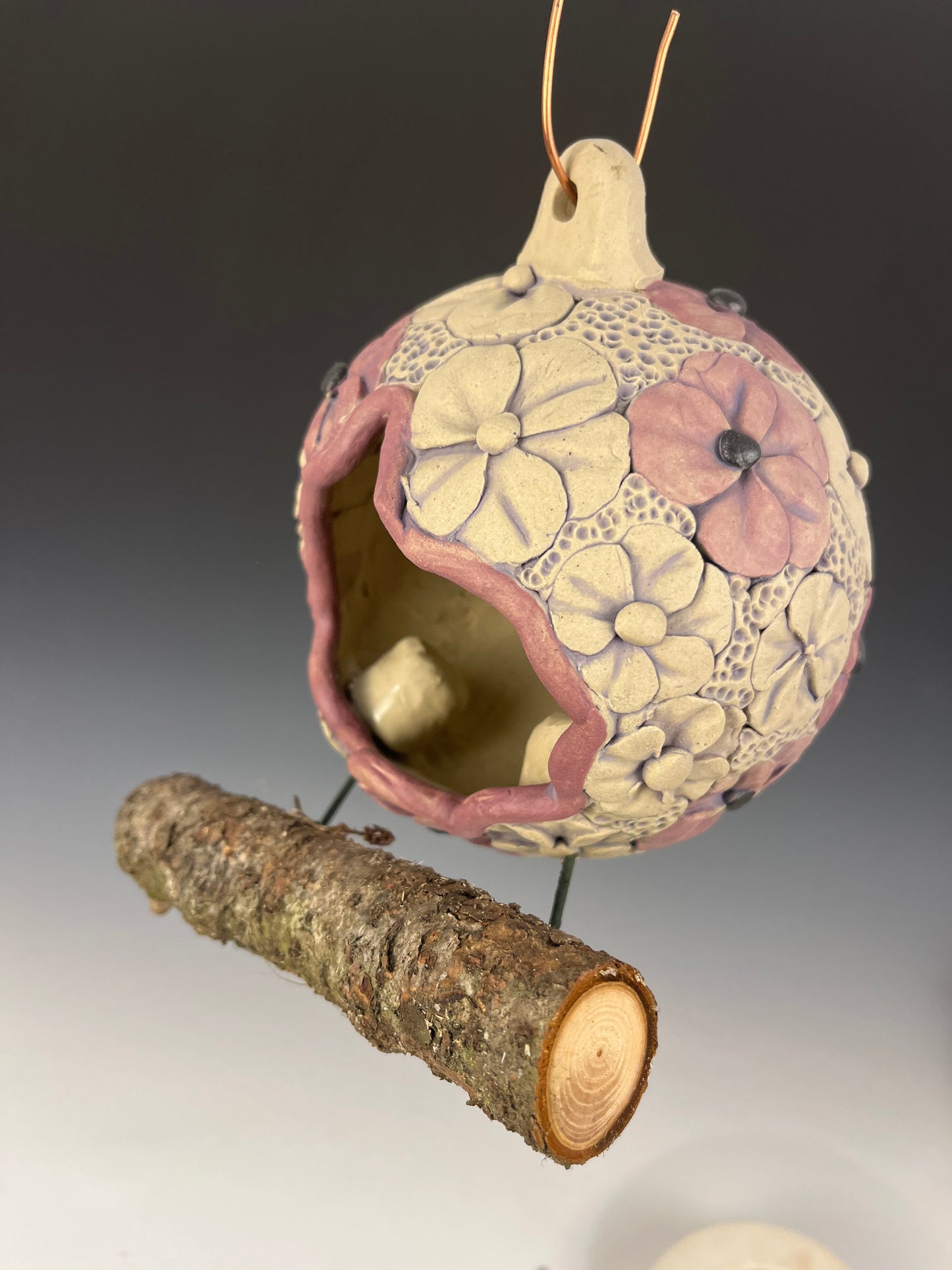 #63 Hanging Suet Feeder