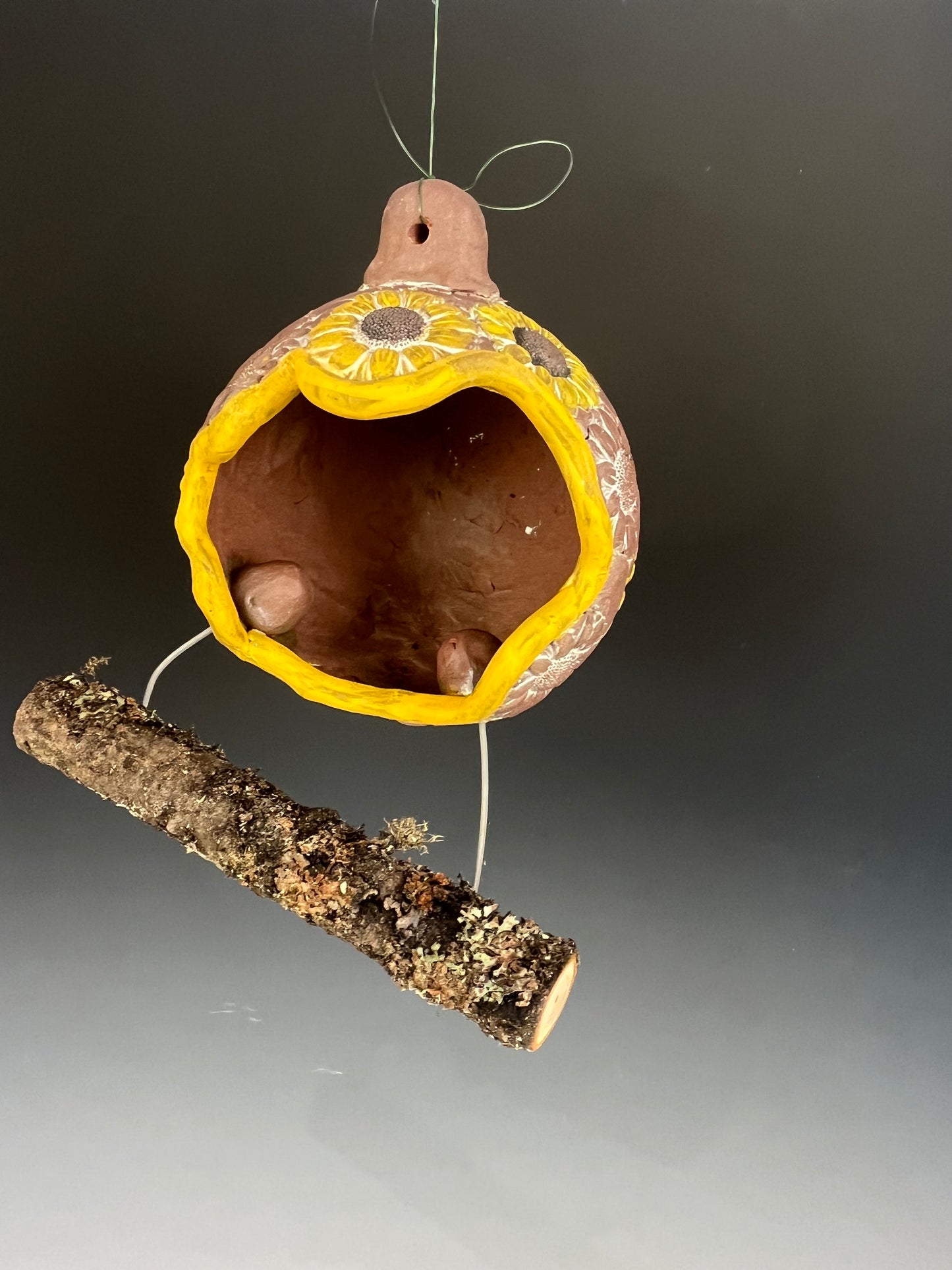 #64Hanging Suet Feeder